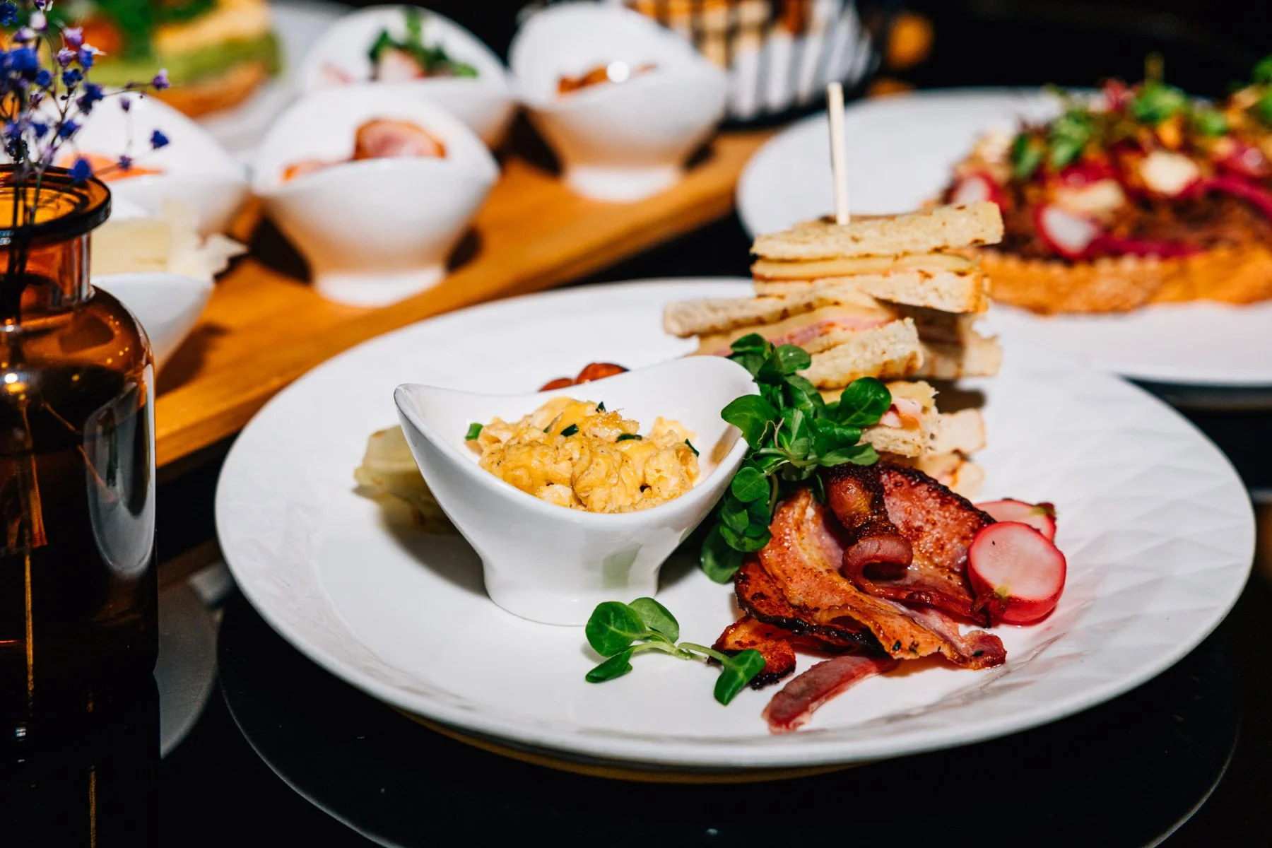 Breakfast in Černá Madona Archa